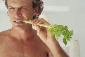 jíst celer pro vzrušení