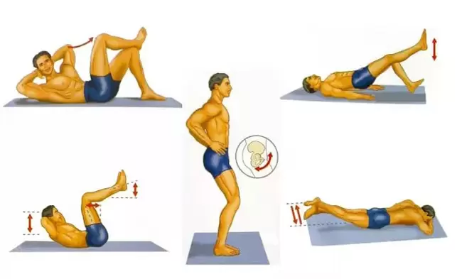 Soubor fyzických cvičení pro zvýšení potence u mužů